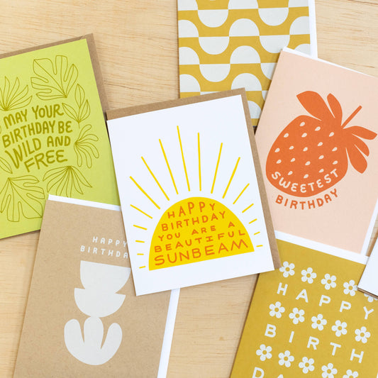 Sweetest Birthday Strawberry Card