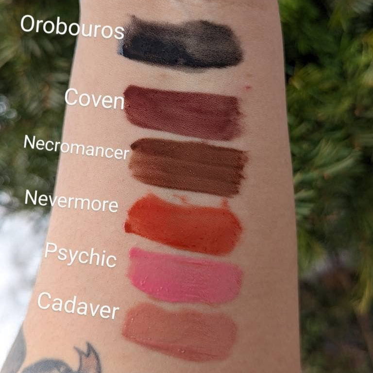 NECROMANCER - Dark brown spiced chocolate lip gloss