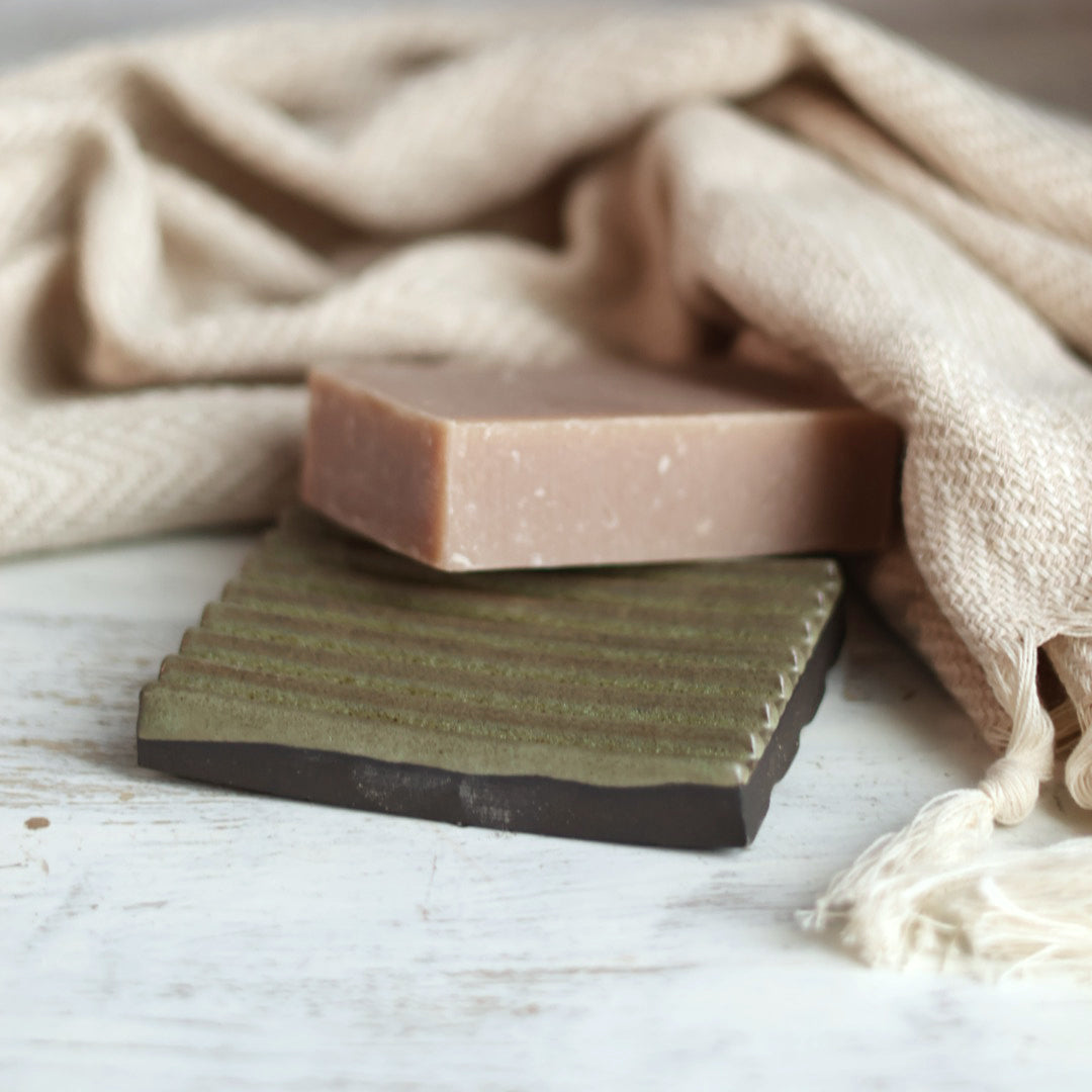 Soap Dish in Sage Green