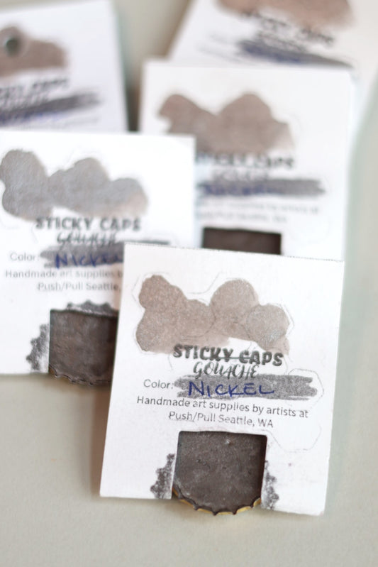 Gouache Sticky Caps - Nickel