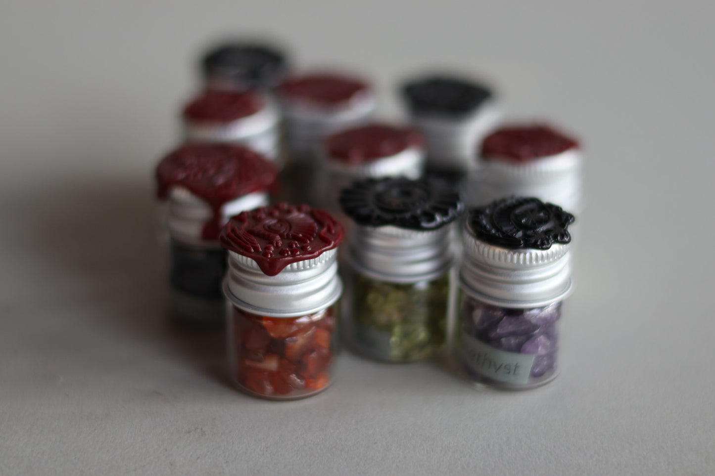 Crystal Jar Black Obsidian