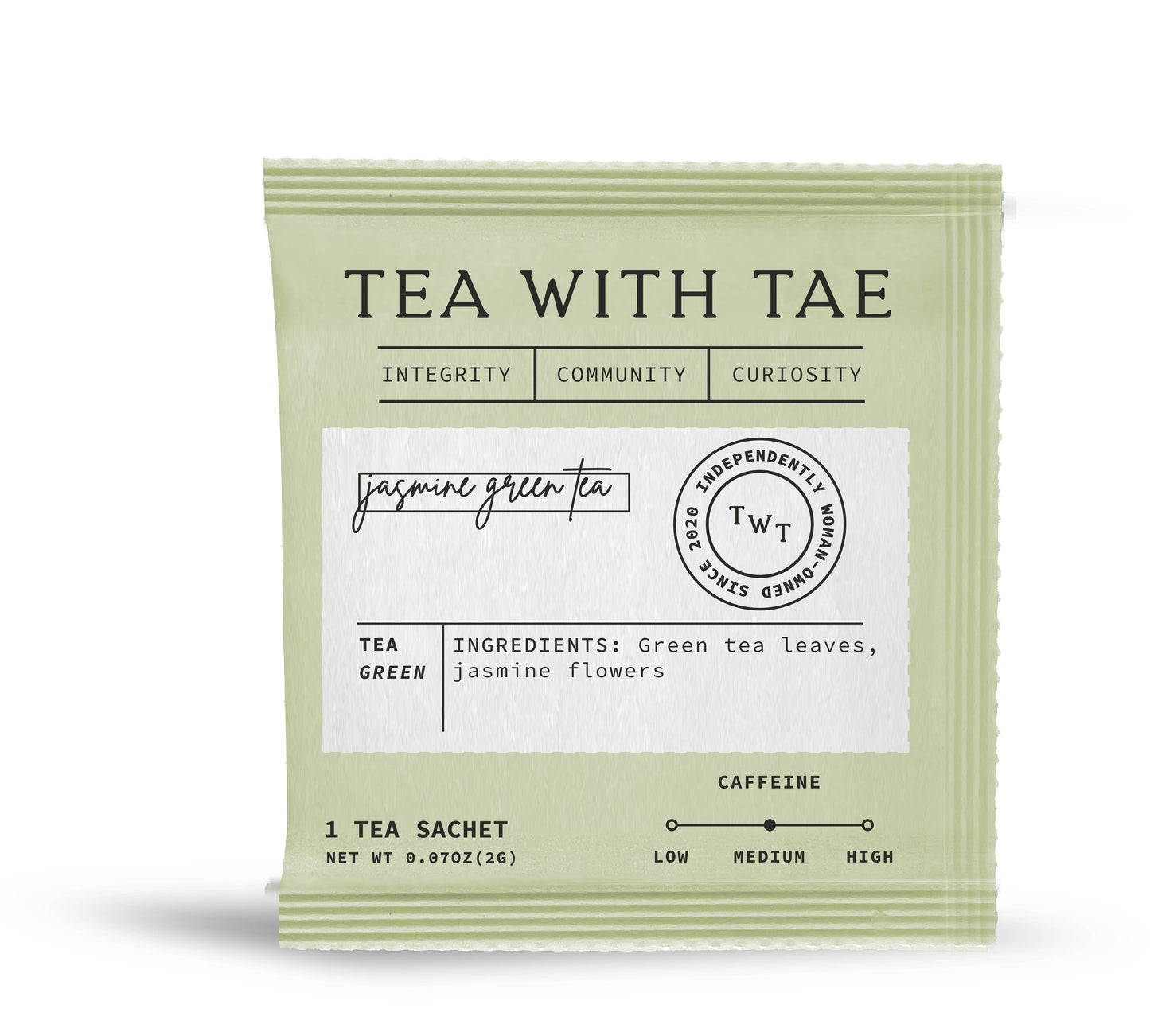 Individually Wrapped Tea Sachets: Bombay Chai