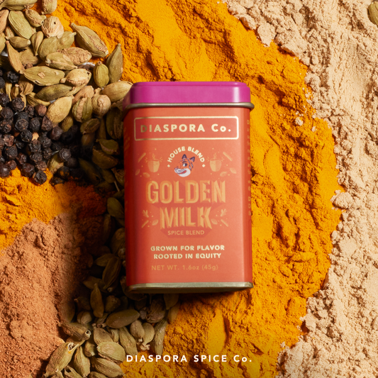 Golden Milk (Spice Blend) - For Turmeric Lattes & Baking: 45g Everyday Tin