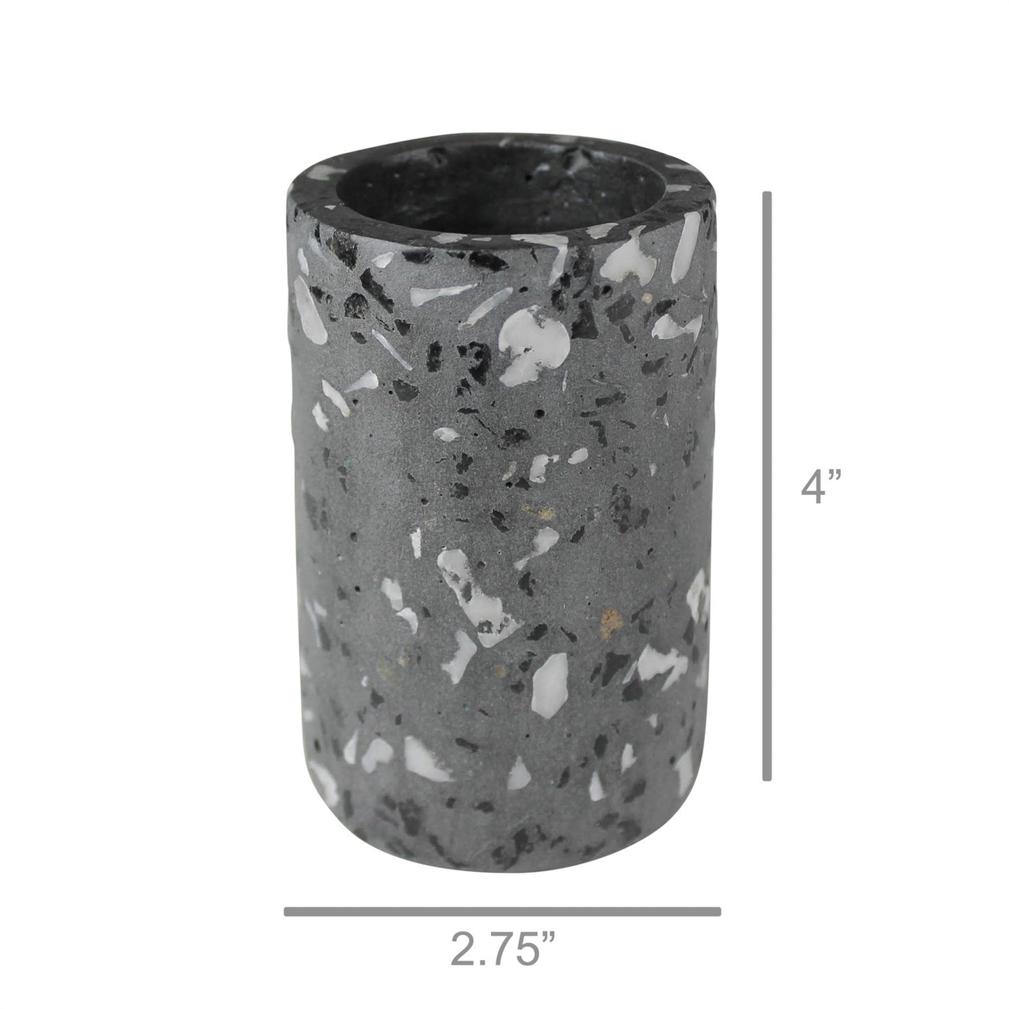 Black Terrazzo Cup