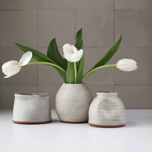 Artist Choice Small Vase in Cream