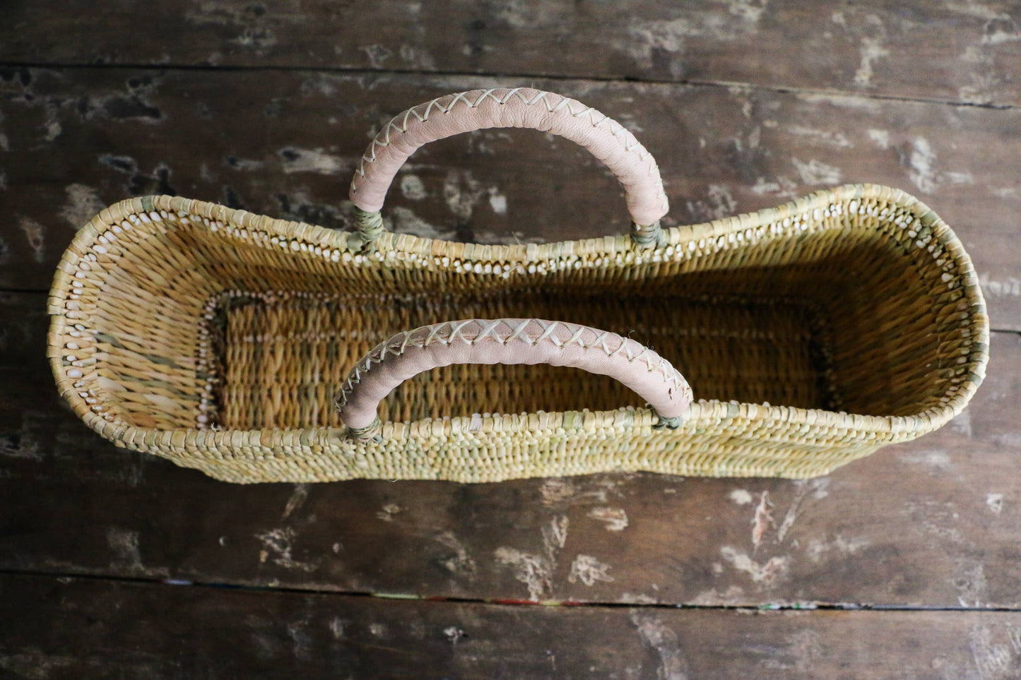 Garden Trug Basket, Brown: Natural