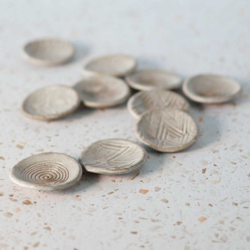 Artist Choice Tiny Dishes in Cream