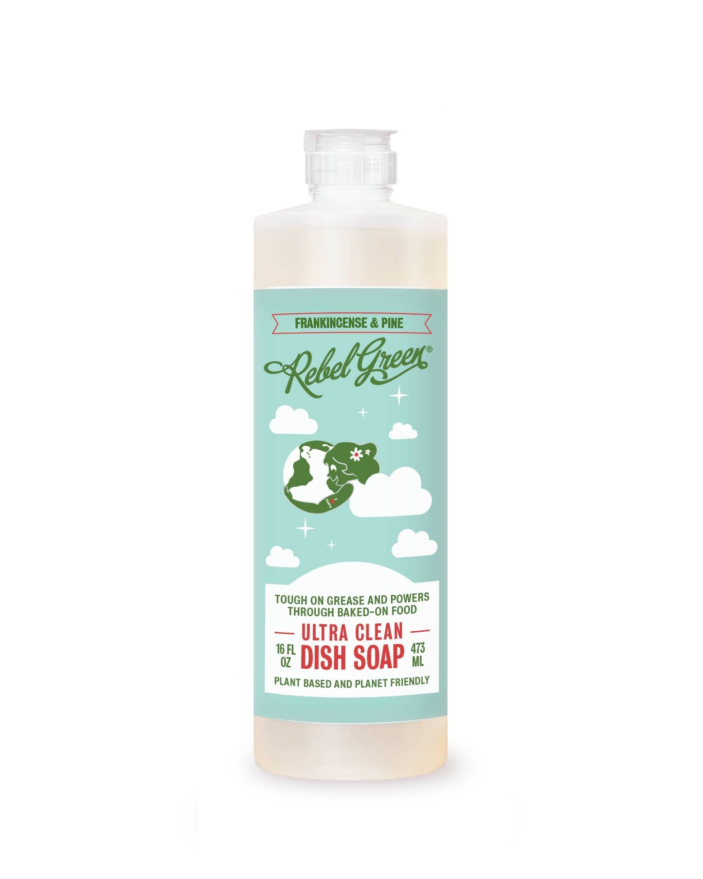 Rebel Green Dish Soap - 16 oz