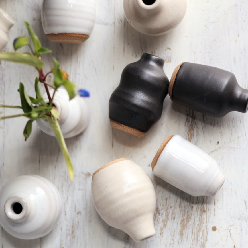 Artist Choice Teeny Tiny Handmade Vase in 3 Color Options