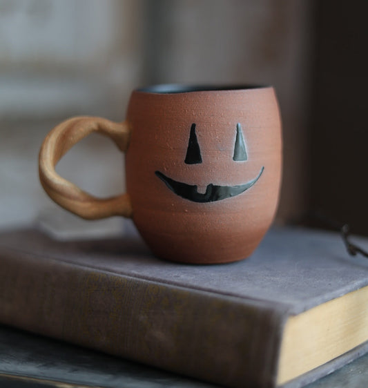 Little Punkin' Petite Mug | Handmade for Halloween