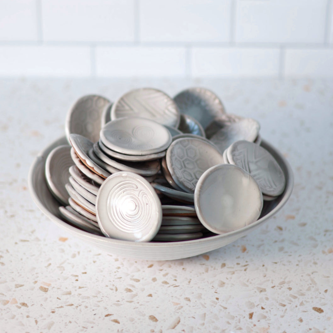 Artist Choice Tiny Dishes in White