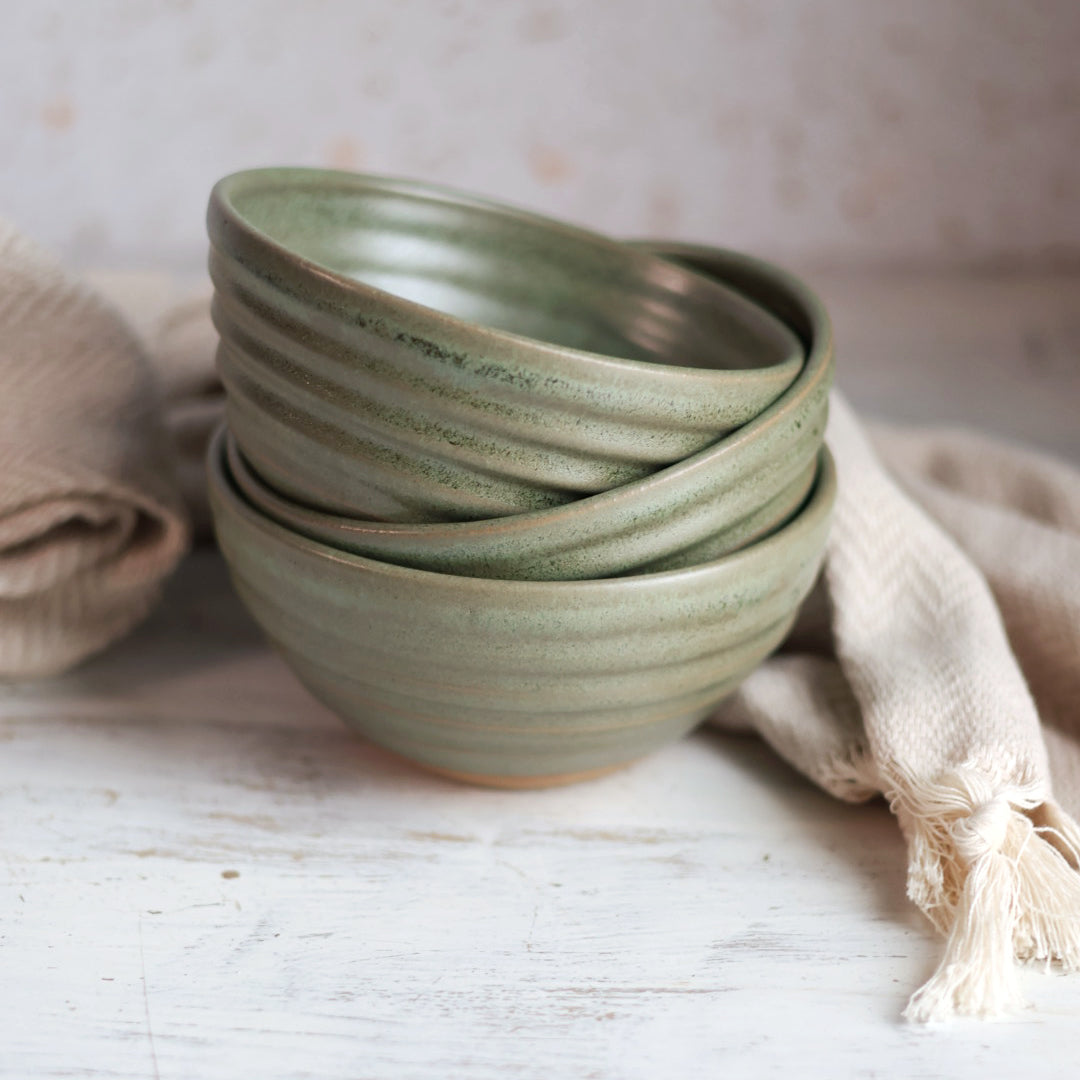 Ice Cream Bowl in Sage Green