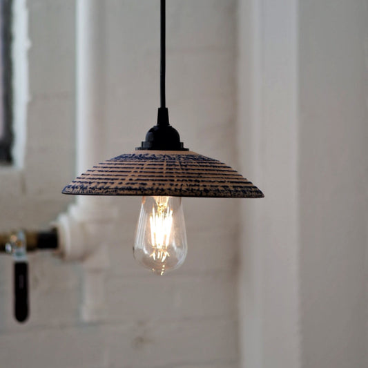 Handmade Ceramic Illuminated Pendant Light #0109