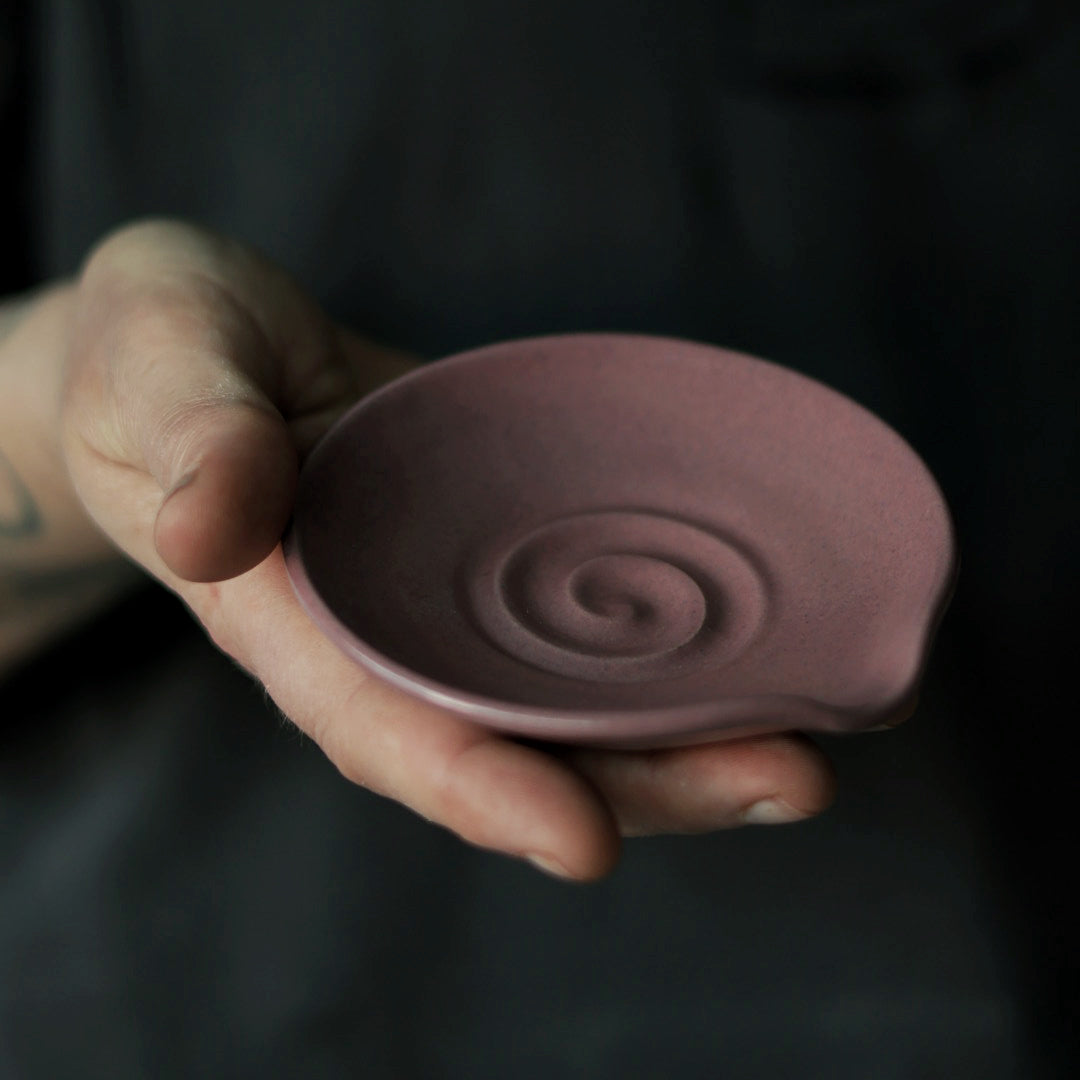 Ceramic Ashtray in Lilac
