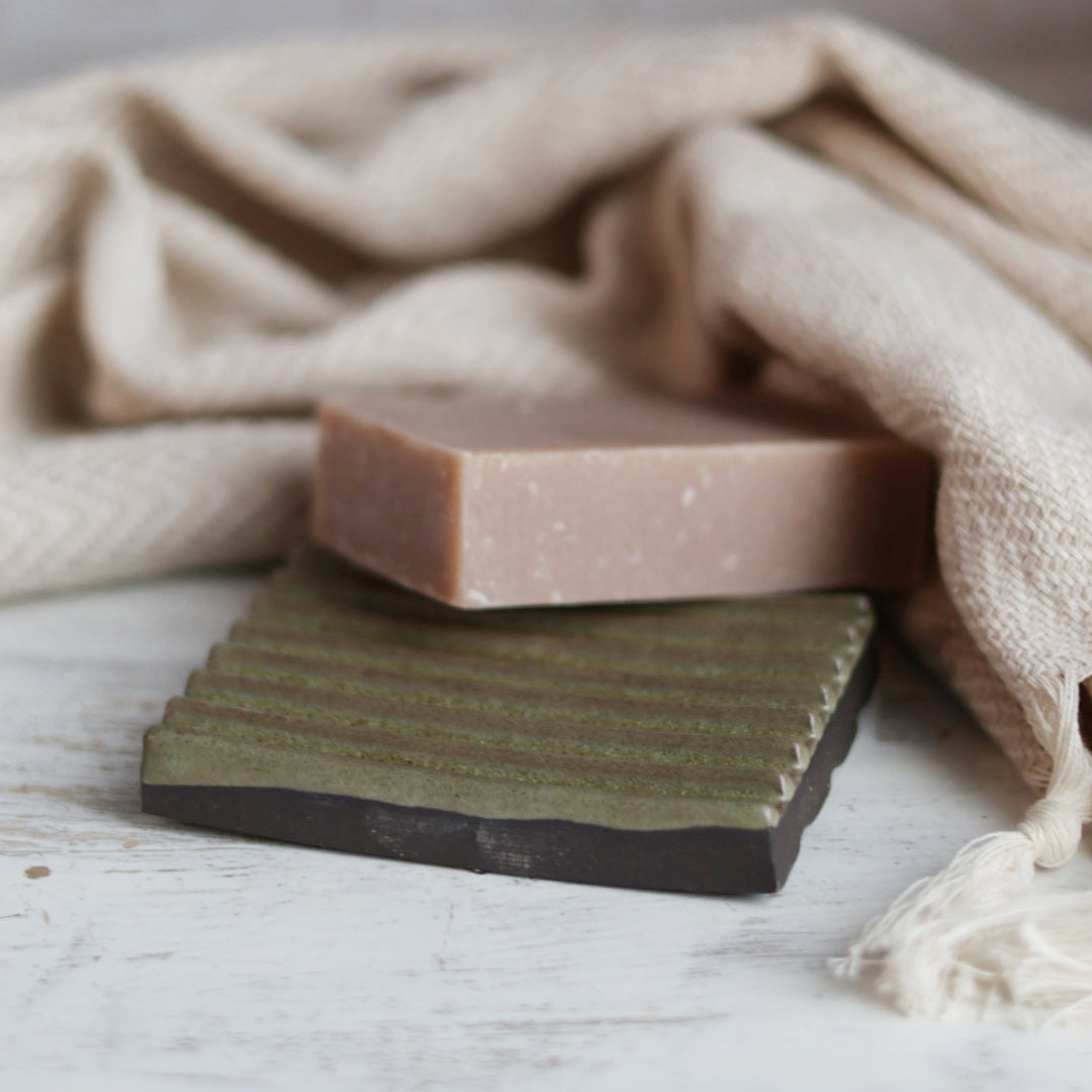 Soap Dish in Sage Green