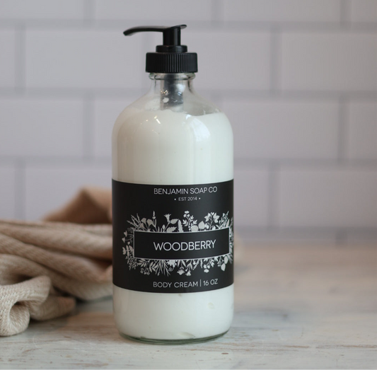 Luxe Body Cream - Woodberry by Benjamin Soap Co