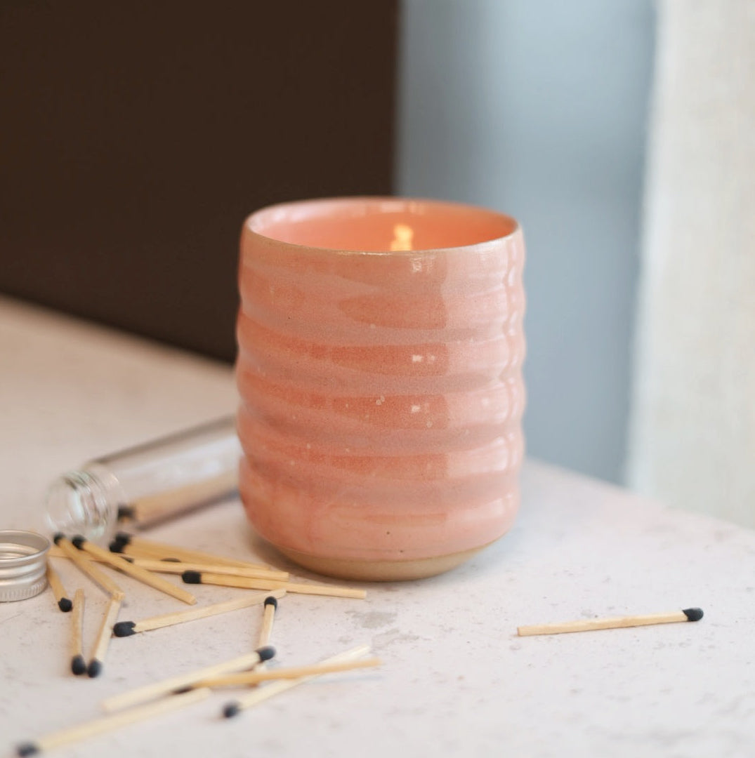 Ungovernable Make Me Candle - Pink Glaze