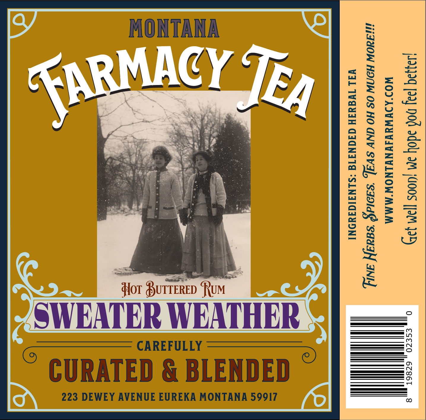 Sweater Weather or Swedah weddah It's COLD! but its HOT Tea