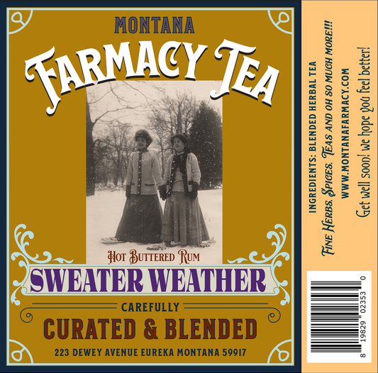 Sweater Weather or Swedah weddah It's COLD! but its HOT Tea