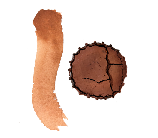 Watercolor Sticky Cap - Ginger Brew