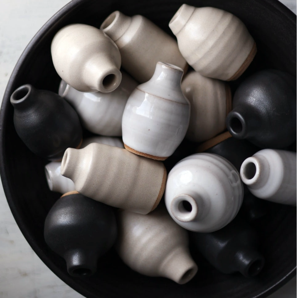 Artist Choice Teeny Tiny Handmade Vase in 3 Color Options