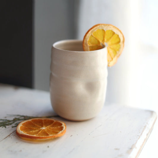 Reclamation Wine Cup in Cream