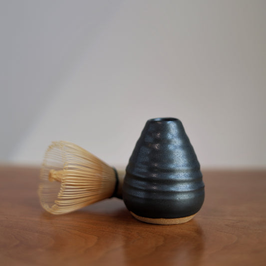 Kusenaoshi Matcha Whisk Holder in Black