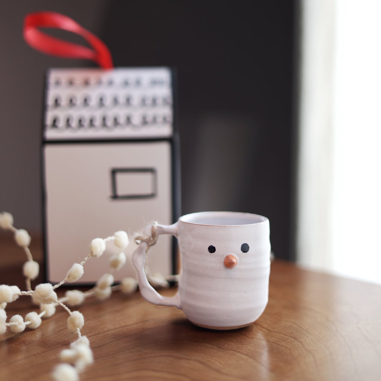 Snowman Mini Companion Mug Ornament - PREORDER