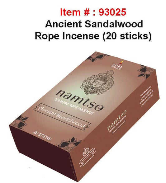 Rope Incense - Ancient Sandalwood namsto