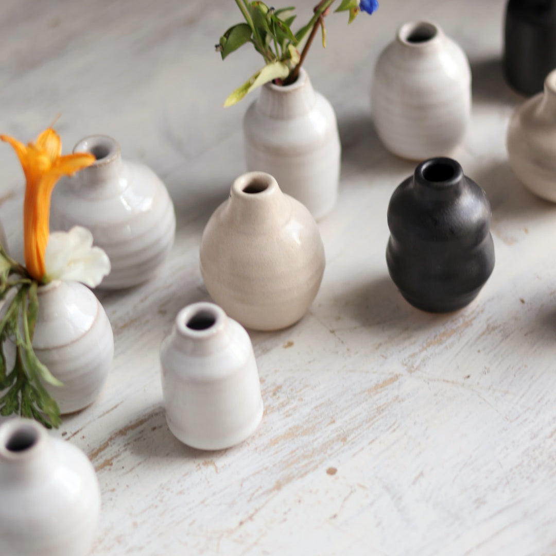 Artist Choice Teeny Tiny Handmade Vase in 3 Color Options