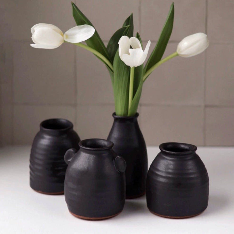 Artist Choice Small Vase in Black