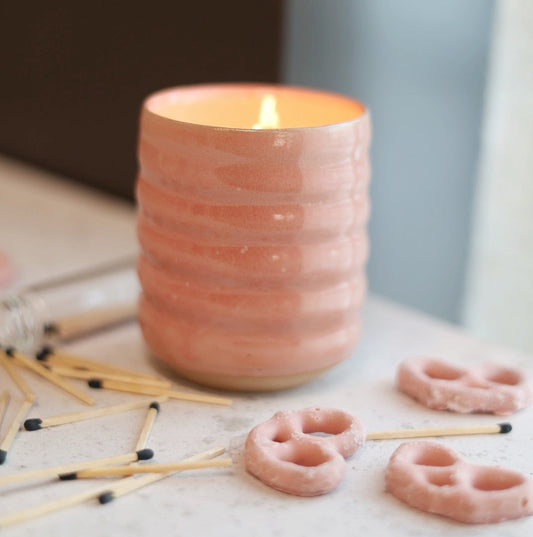 Ungovernable Make Me Candle - Pink Glaze