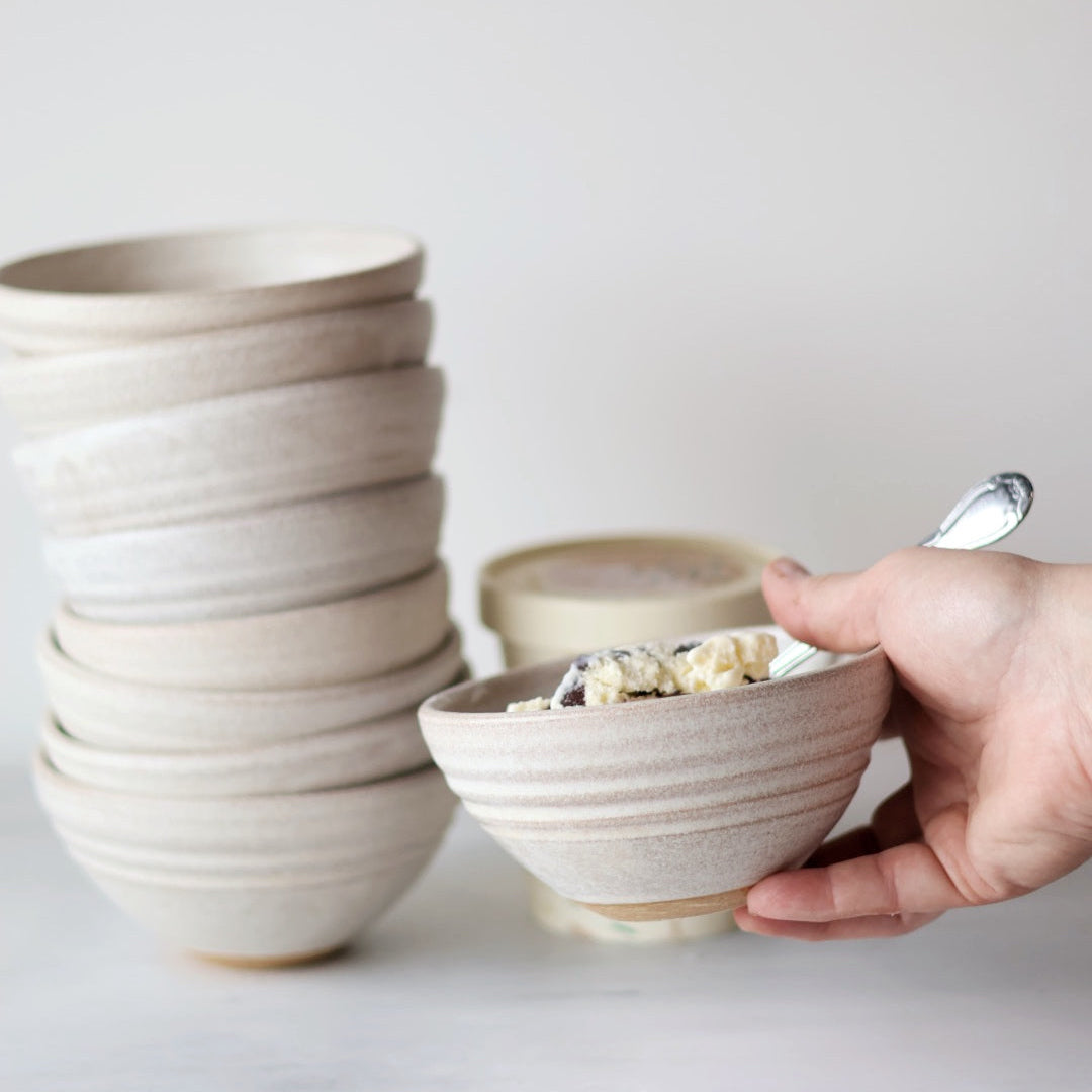 Ice Cream Bowl in 3 Color Options
