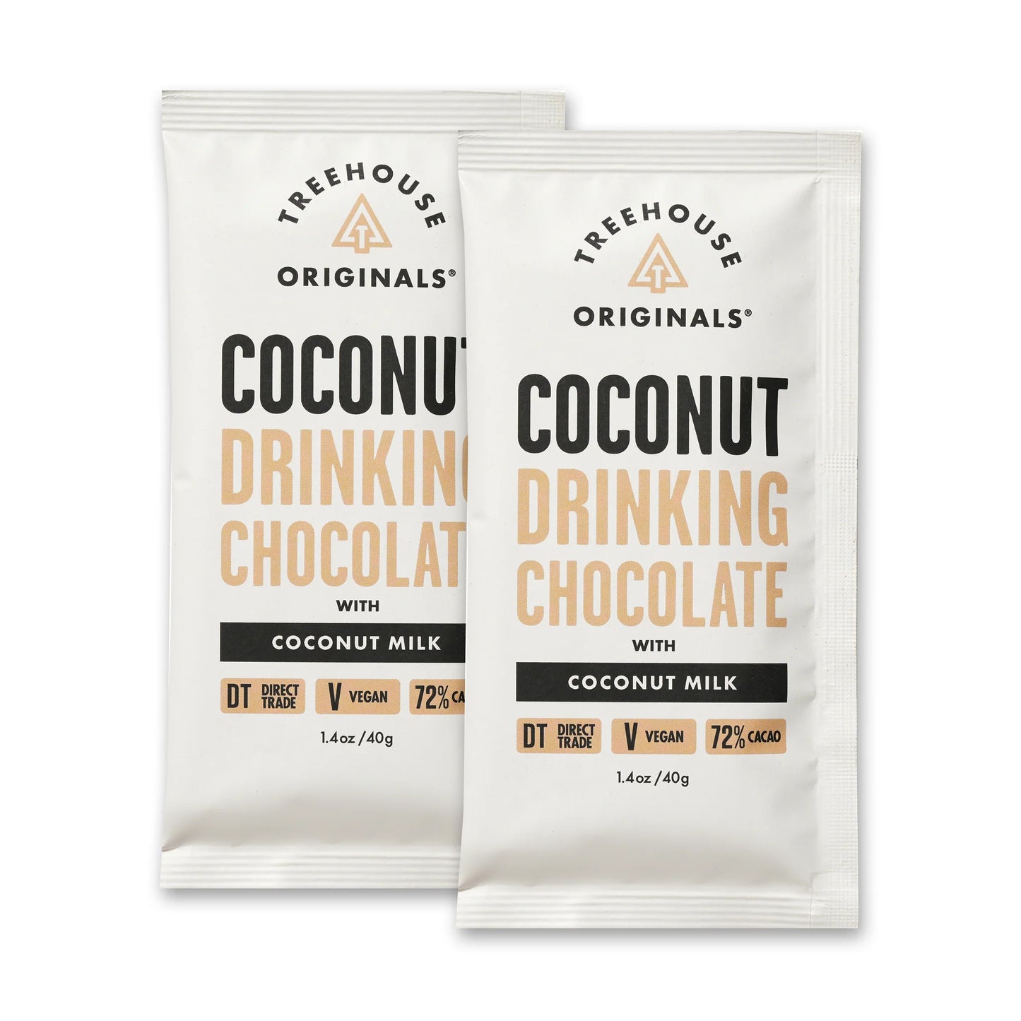 Coconut Rich Dark Drinking Chocolate | Treehouse Originals