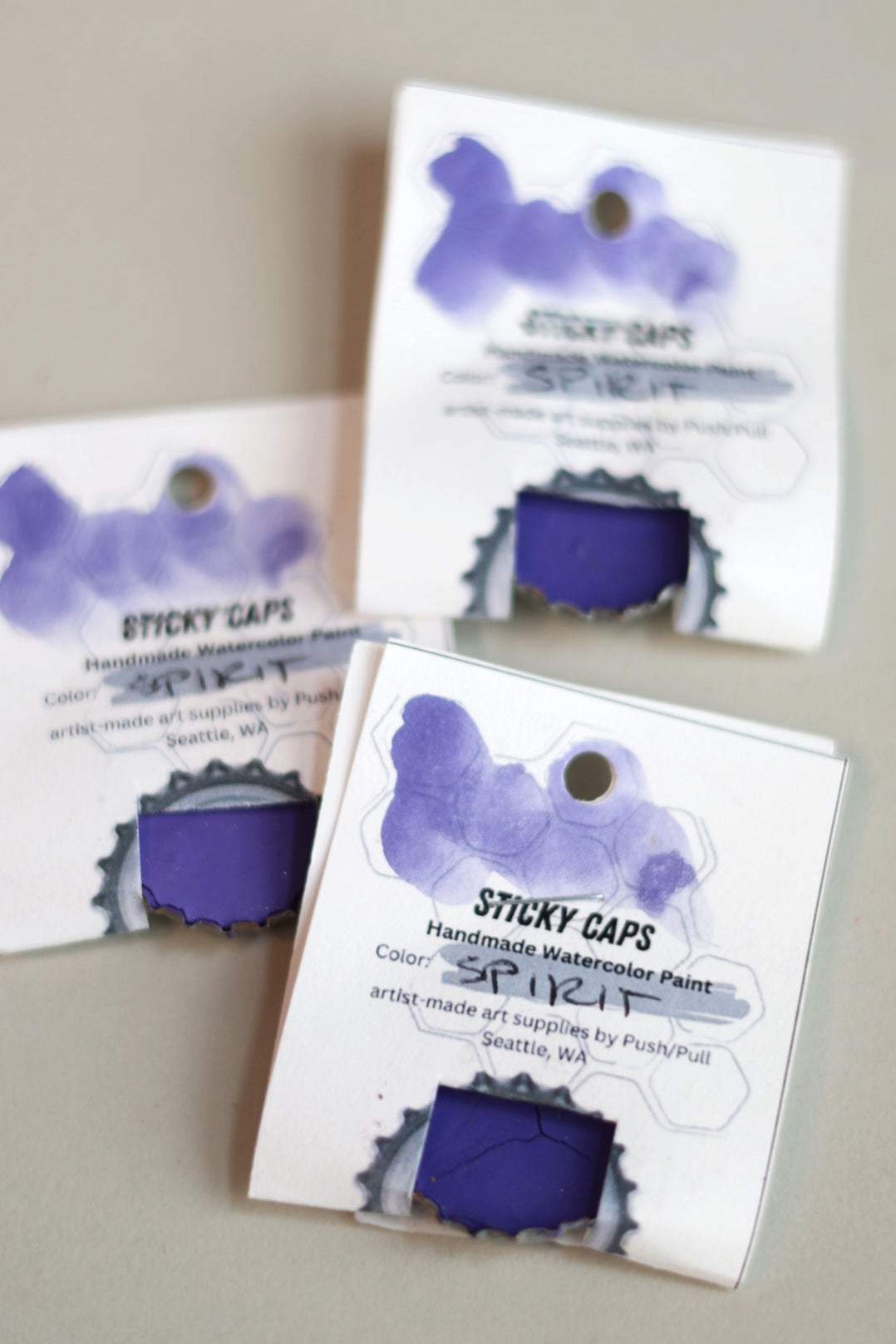 Watercolor Sticky Cap - Spirit