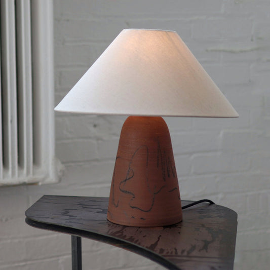 Handmade Ceramic Illuminated Table Lamp #208