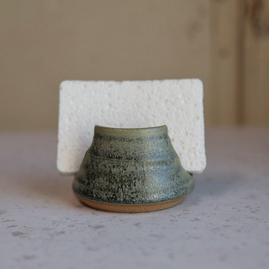 Sponge Holder in Moss Green