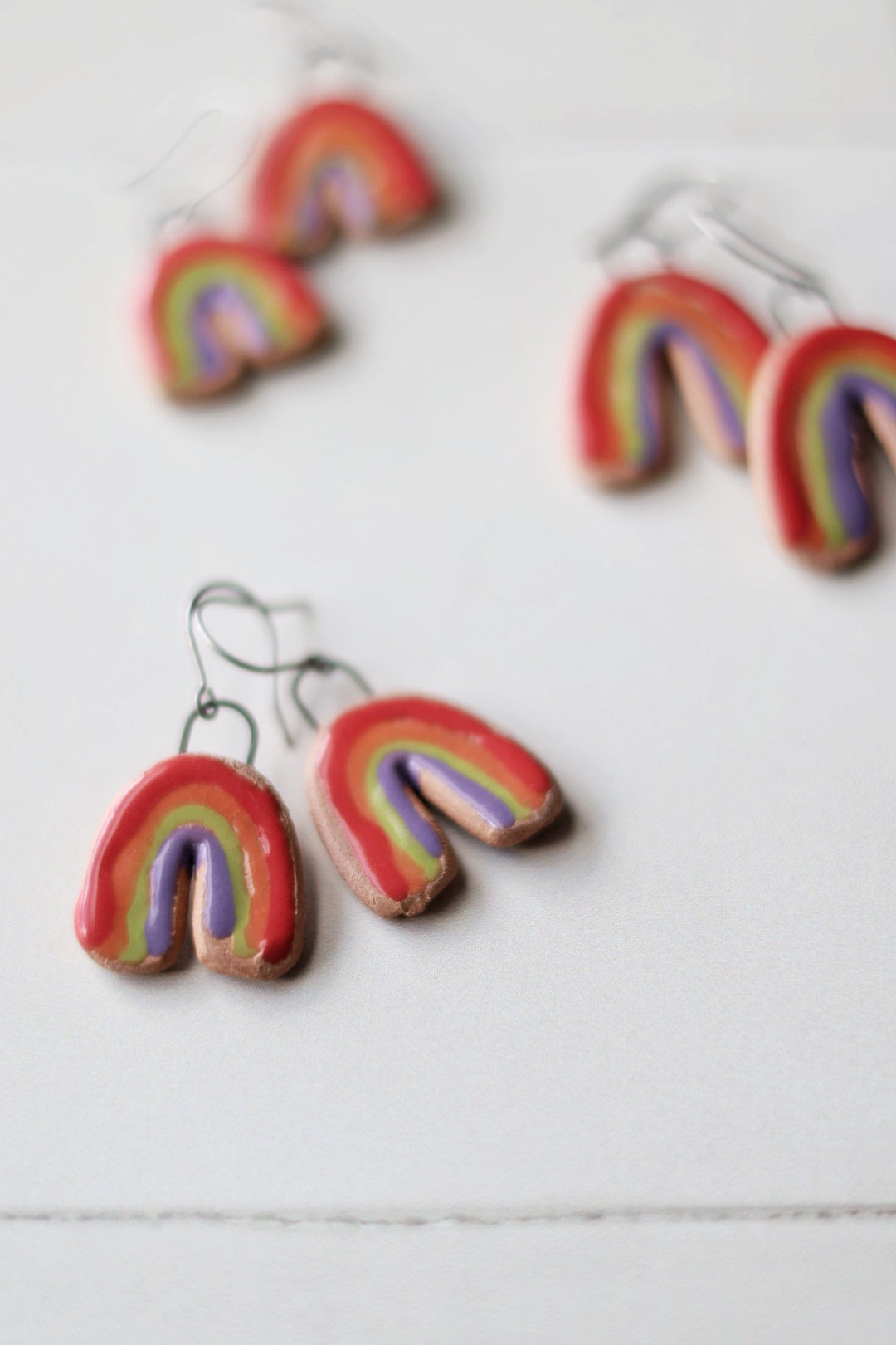 Rainbow Mini Earrings for Pride