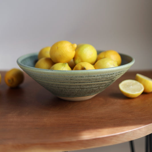 Harvest Bowl in Moss Green