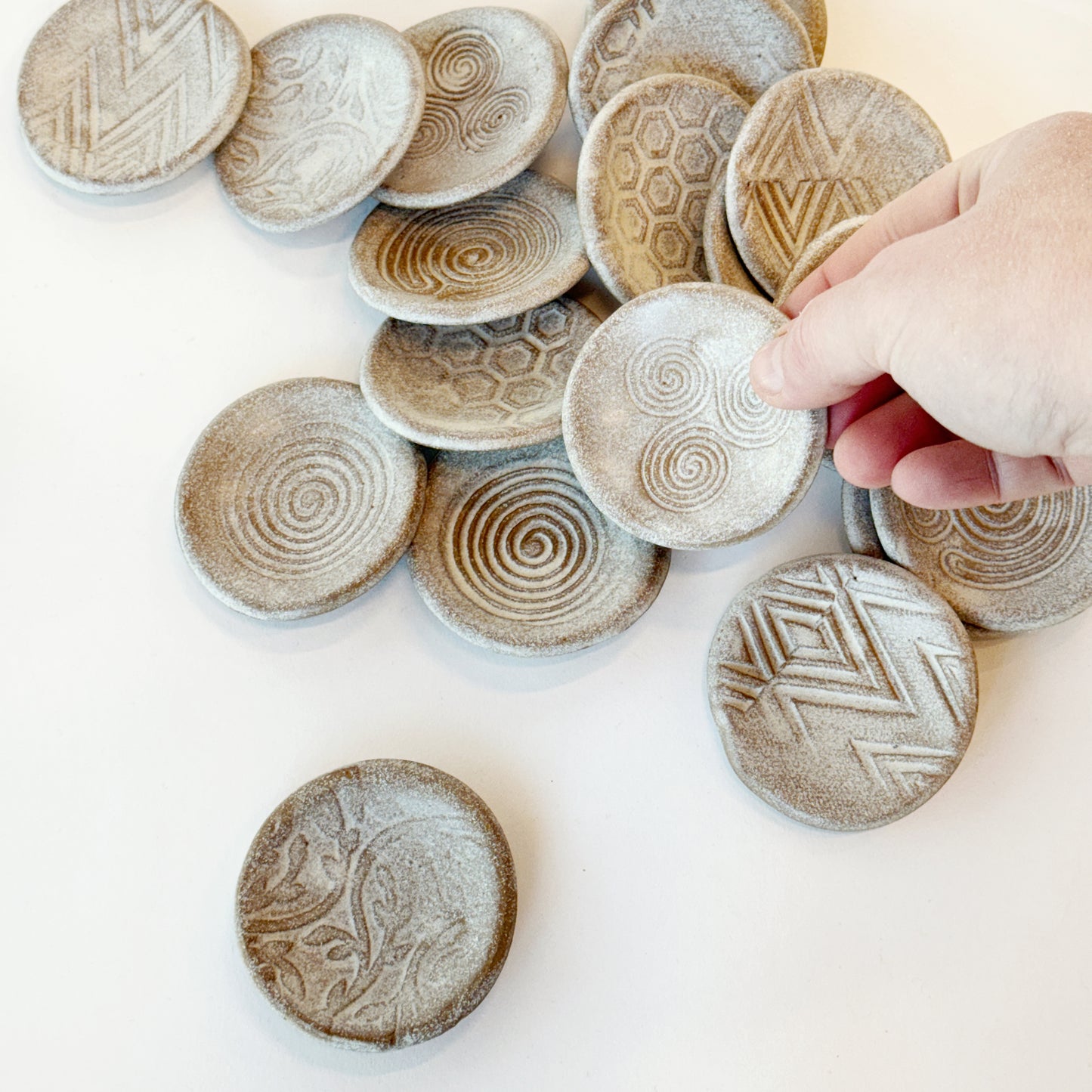Artist Choice Tiny Dishes in Cream