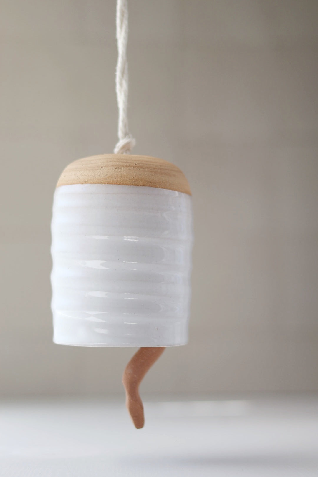 Modern Bell in White