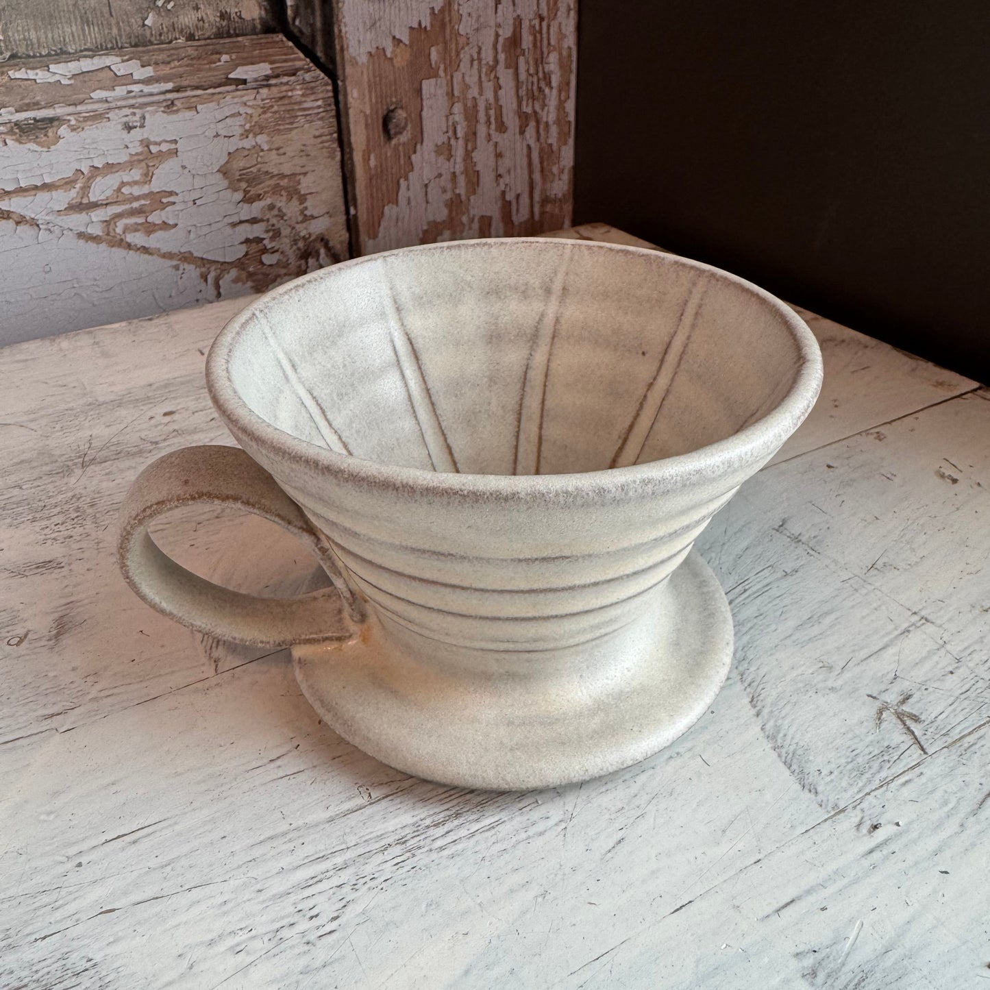V60 Coffee Dripper - Fully Glazed in 2 Color Options