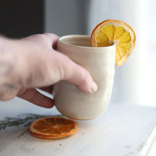 Reclamation Wine Cup in Cream