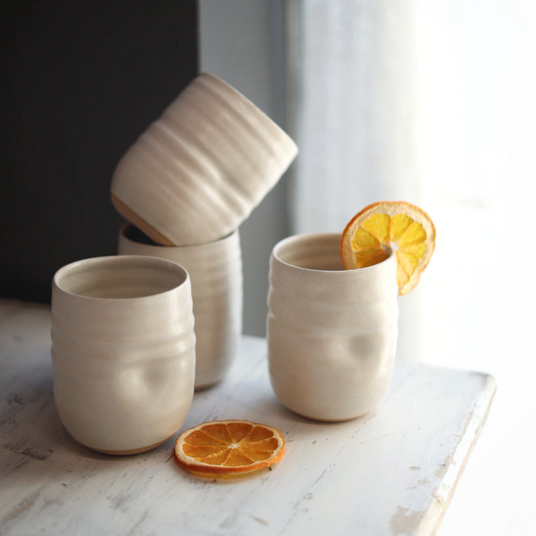 Reclamation Wine Cup in Cream