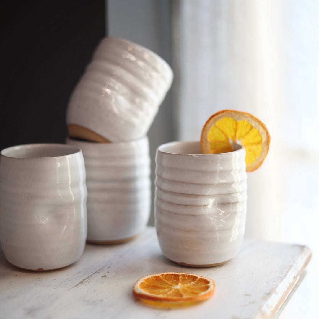 Reclamation Wine Cup in White