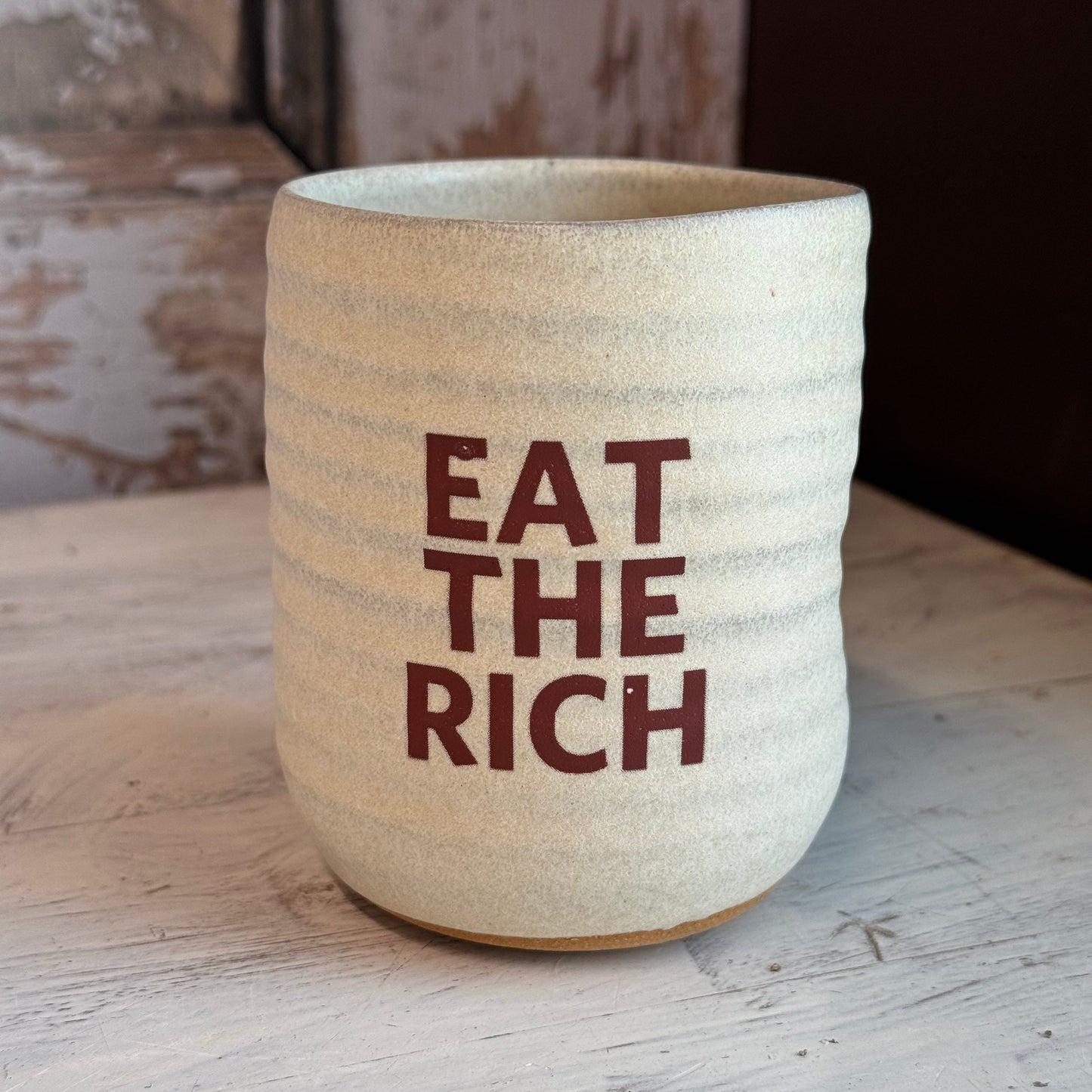 RESIST COLLECTION - Limited Edition Everyday Tumblers in Cream