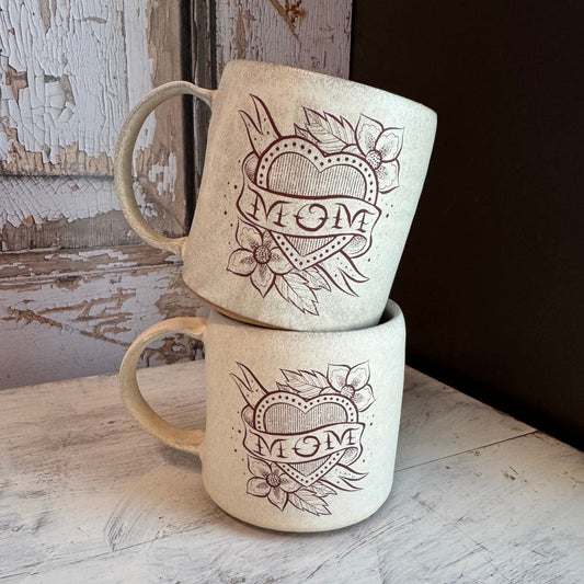 MOM Smooth Mug in Cream