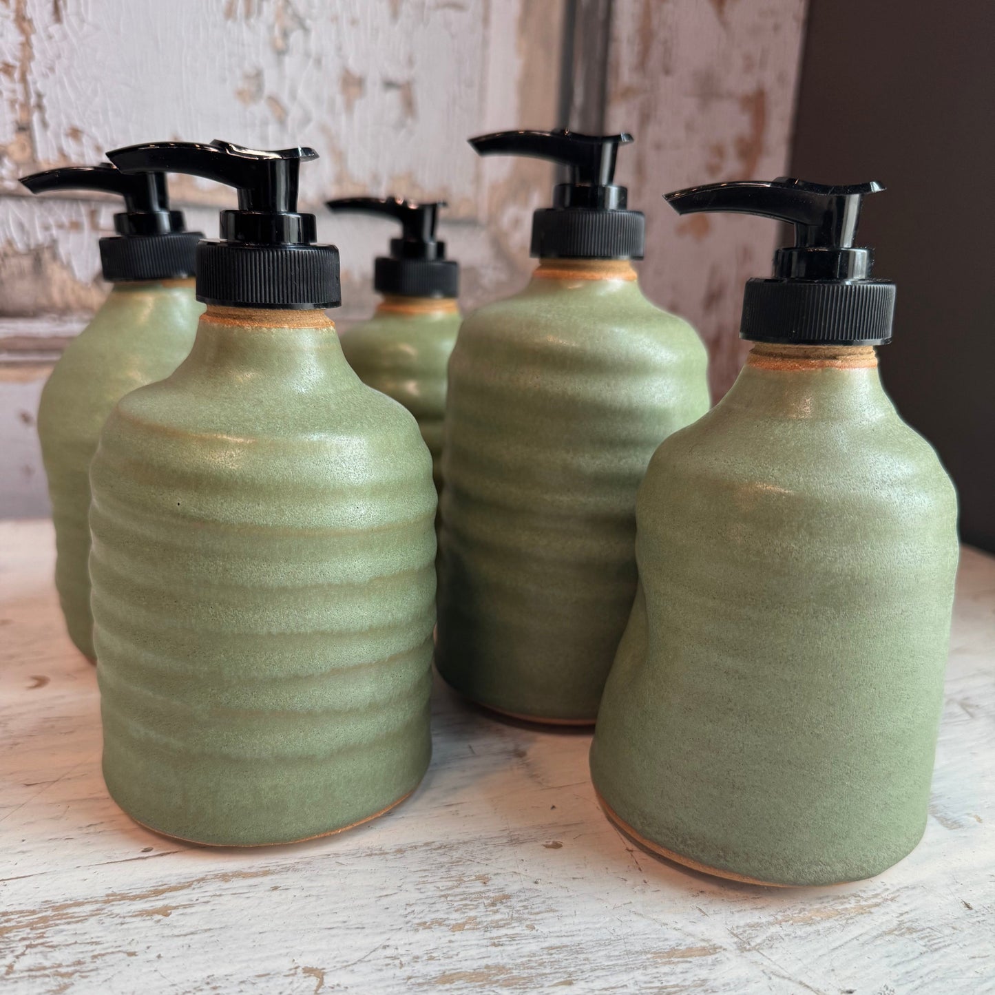 Artist Choice Soap + Lotion Bottle in Sage Green