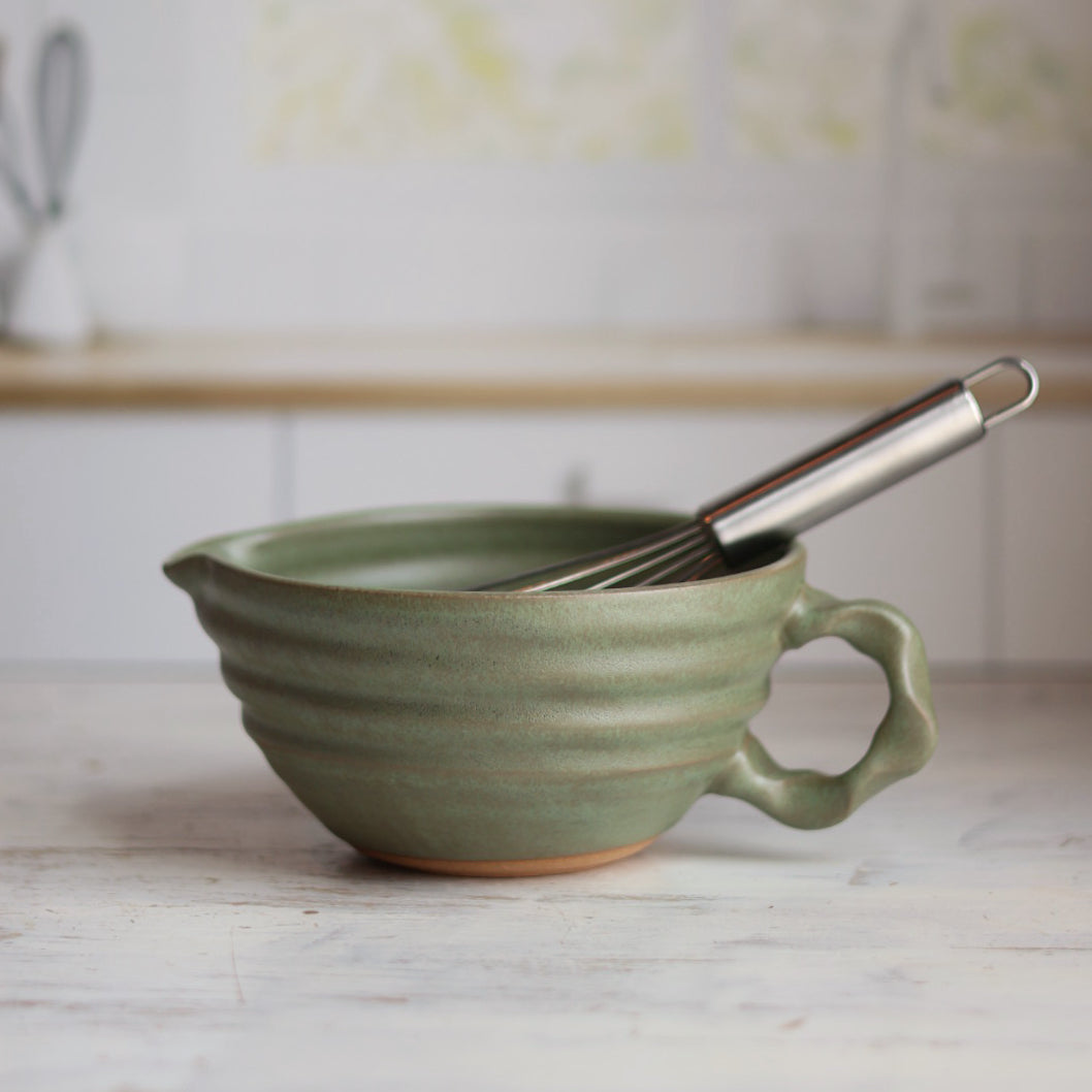 Mixing Bowl in Sage Green