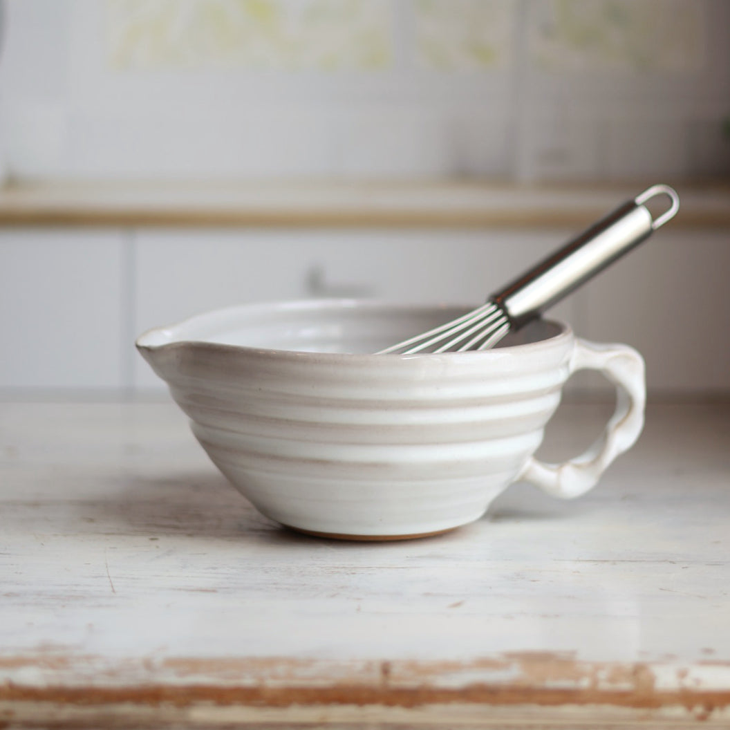 Mixing Bowl in White